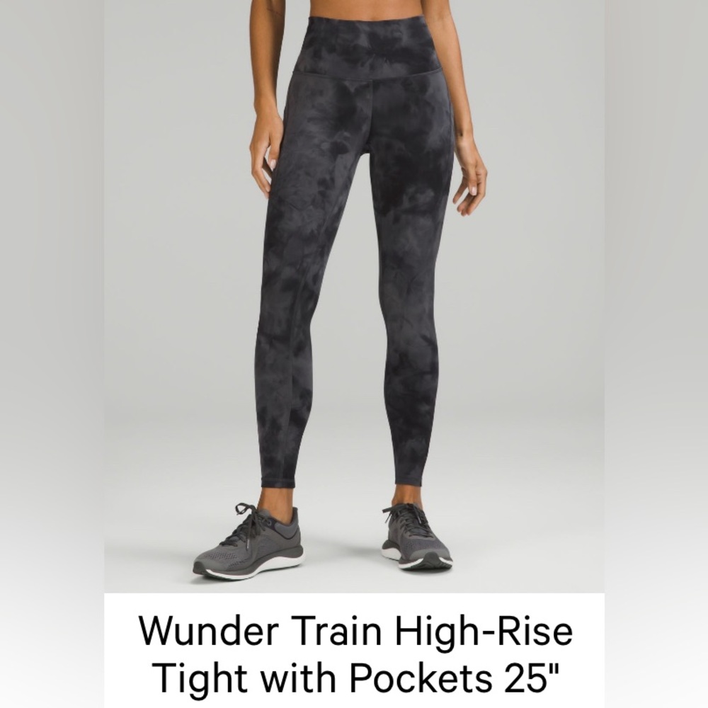 Wunder Train High-Rise Tight with Pockets 25" Size 6